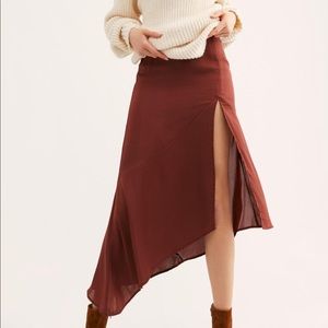 FREE PEOPLE Lola Split Skirt